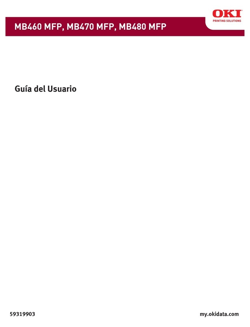 Oki MB460MFP Guía de inicio rápido