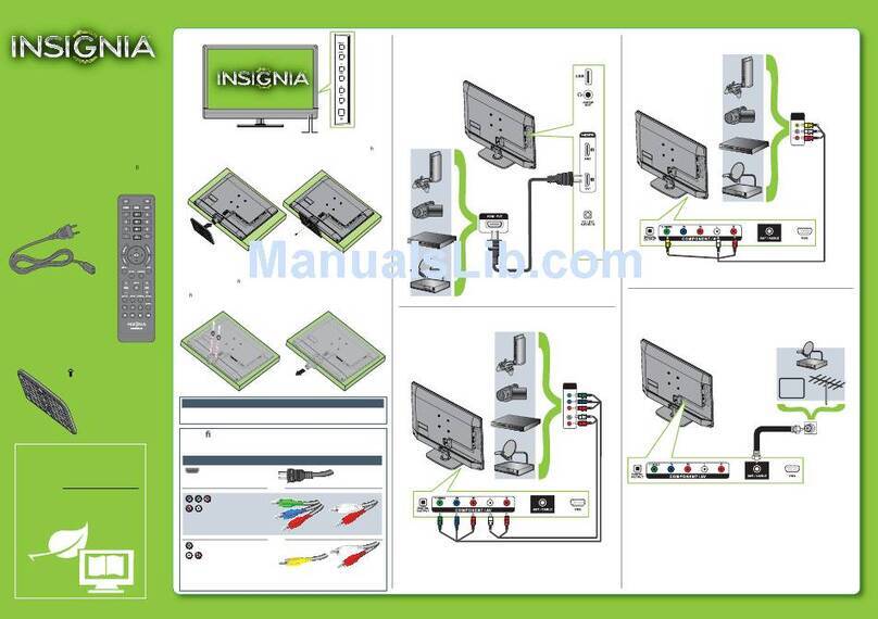 Insignia NS-24E340A13 Manual de instalación y operación