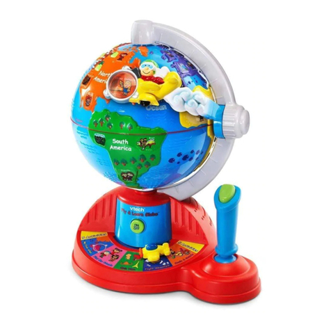 V-tech Fly & Discover Globe Manual de usuario