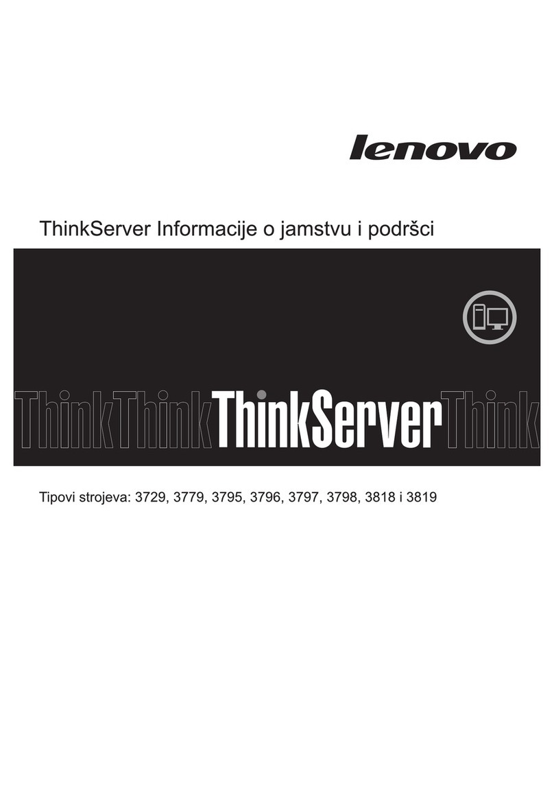 Lenovo ThinkServer RD210 Manual de lista de piezas