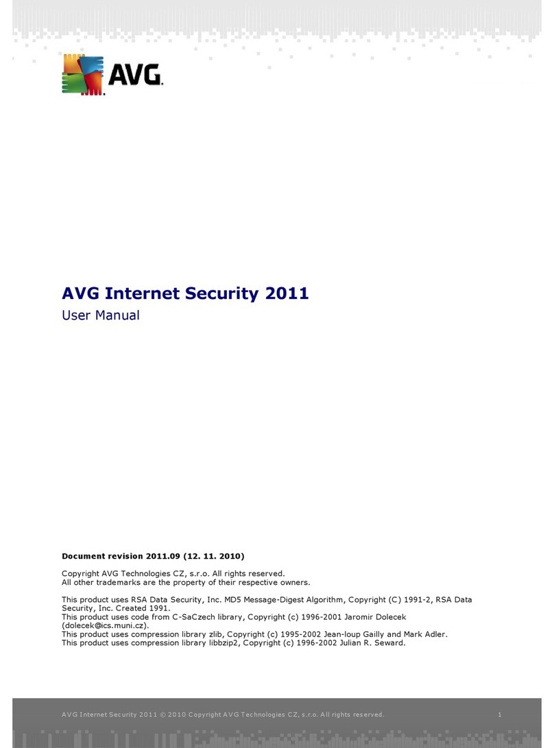 AVG ANTI-VIRUS 2011 - REV 2011.09 Manual de usuario AVG ANTI-VIRUS 2011 - REV 2011.09 Manual de usuario