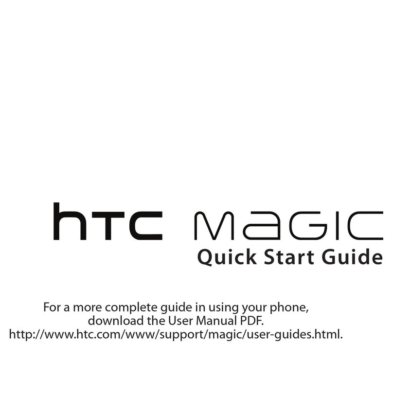 HTC -Magic - Smartphone - WCDMA Manual de usuario