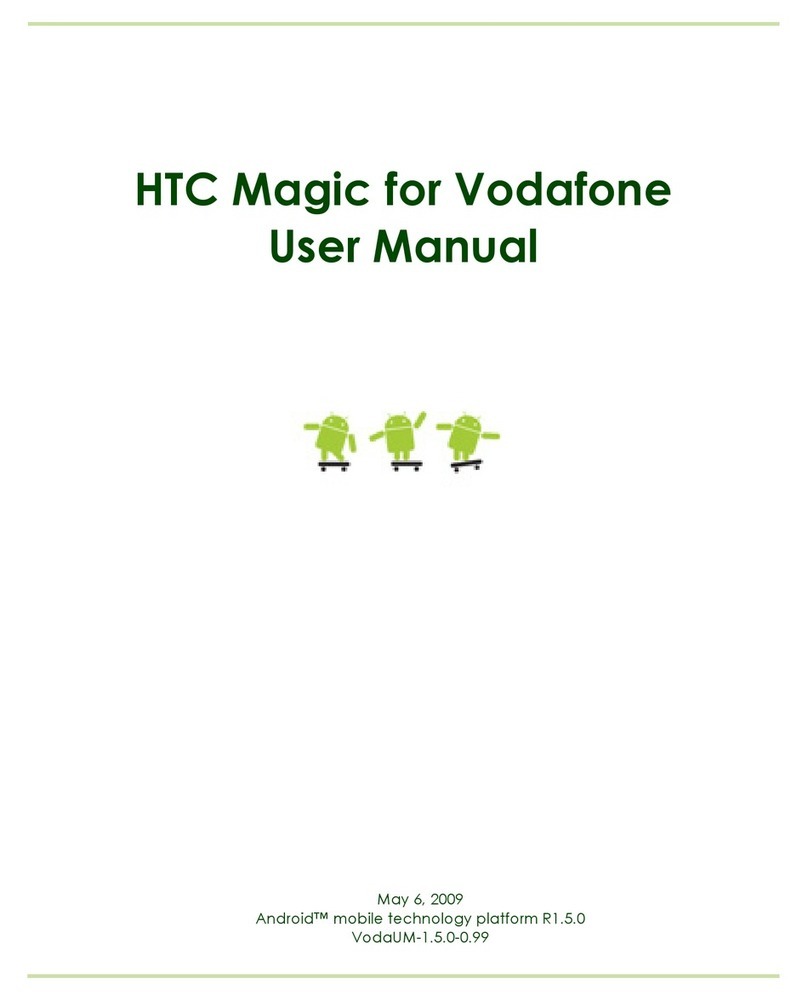 HTC Magic Vodafone Manual de usuario