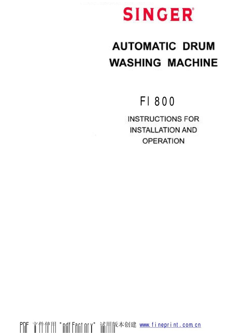 Singer FL800 Manual del propietario