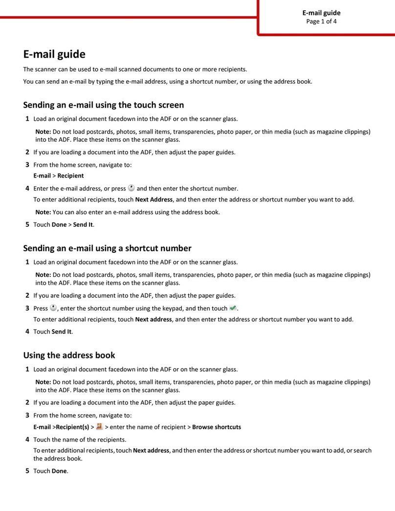 Lexmark 6500E Manual de usuario