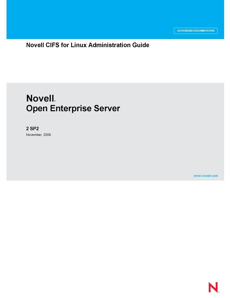 Novell OPEN ENTERPRISE SERVER 2 SP2 -... Manual de usuario