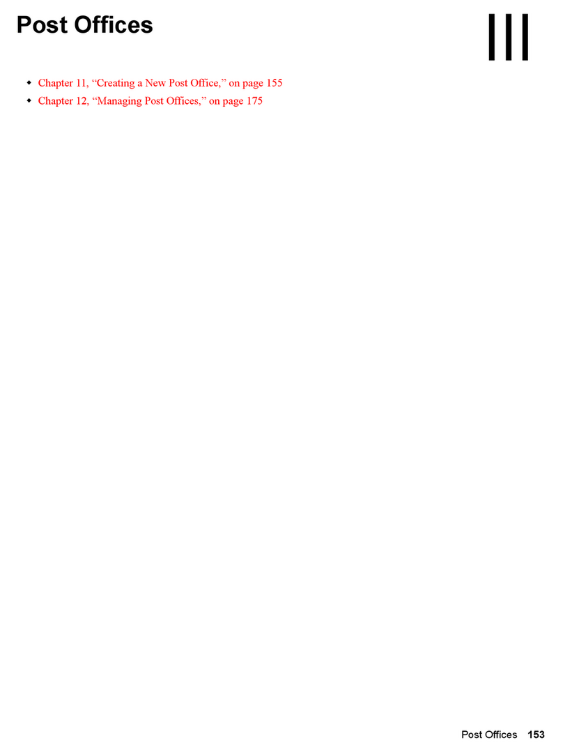 Novell GROUPWISE 7 - POST OFFICES Manual de usuario