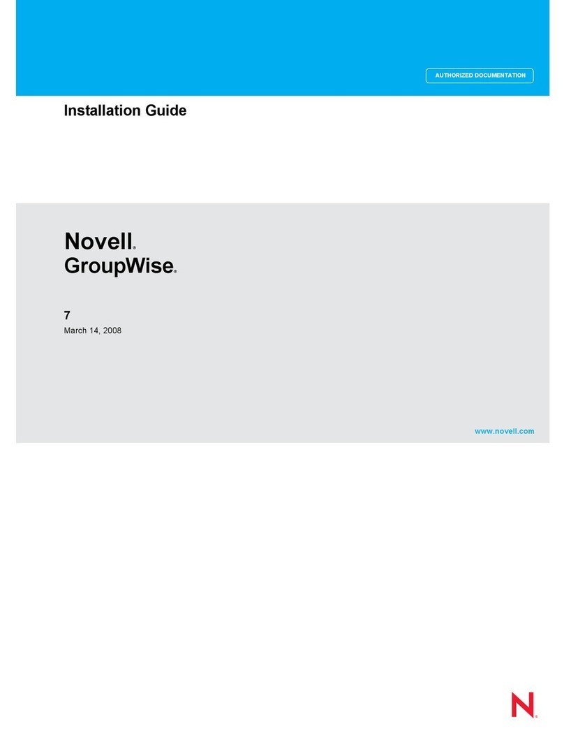 Novell GROUPWISE 7 - SECURITY POLICIES Manual de usuario