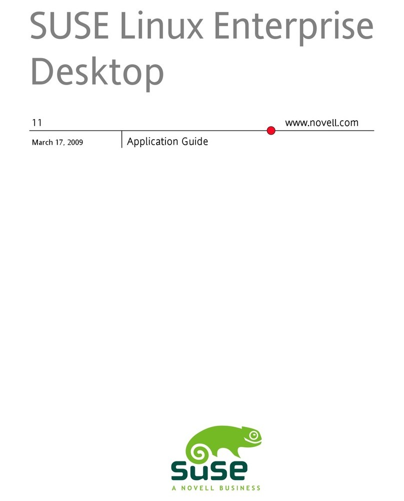 Novell LINUX ENTERPRISE DESKTOP 11 - ADMINISTRATION GUIDE... Guía del usuario Novell LINUX ENTERPRISE DESKTOP 11 - ADMINISTRATION GUIDE... Guía del usuario