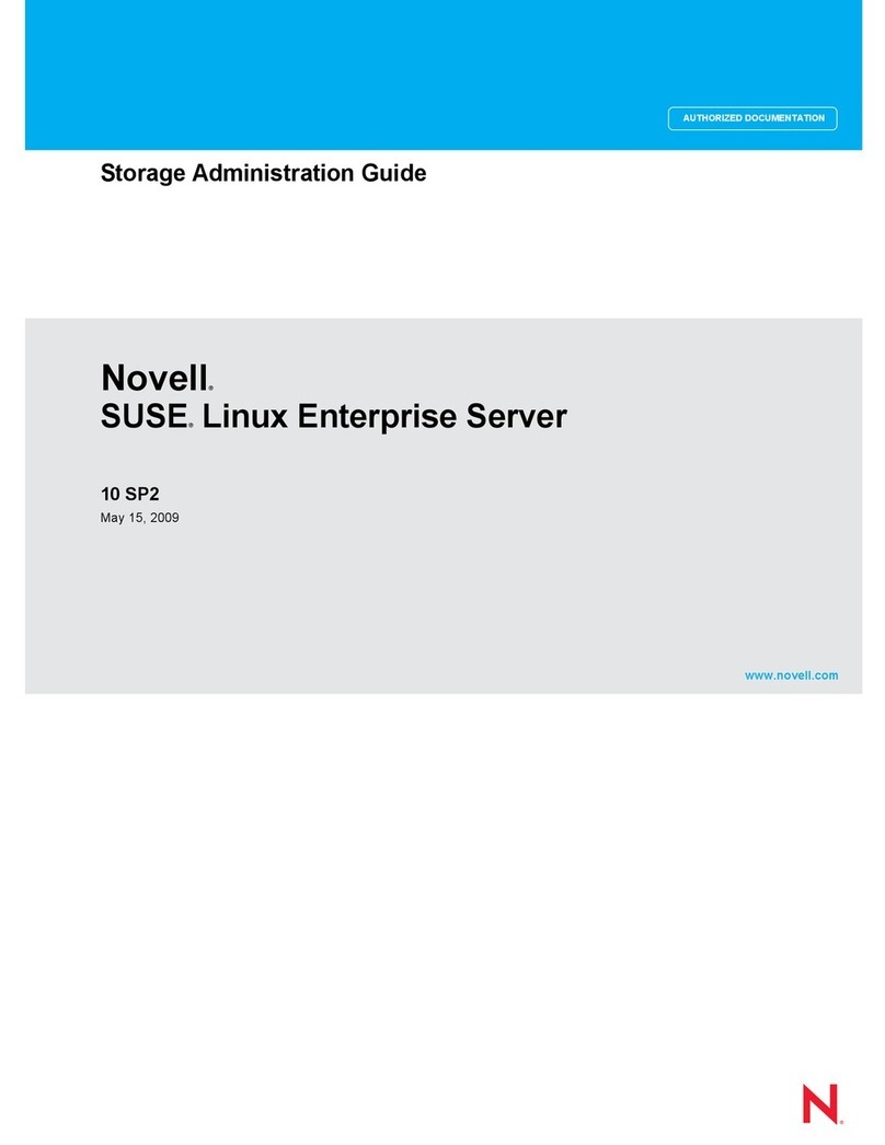 Novell LINUX ENTERPRISE SERVER 10 SP2 - STORAGE ADMINISTRATION GUIDE... Manual de instrucciones