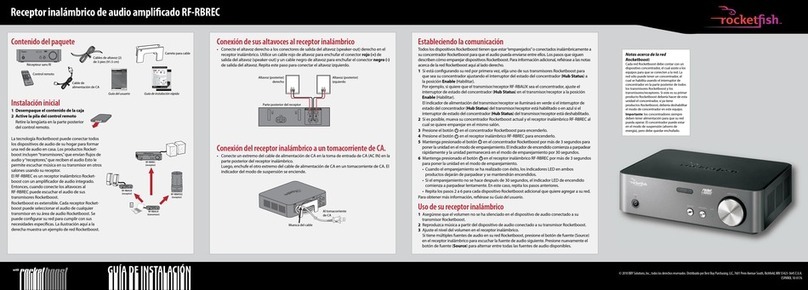 Rocket Fish RF-RBREC Manual de usuario