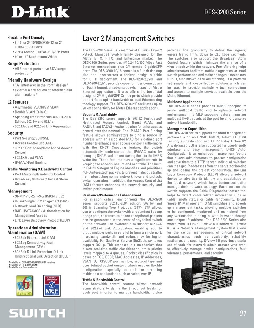 D-Link xStack DES-3200-28 Manual de usuario