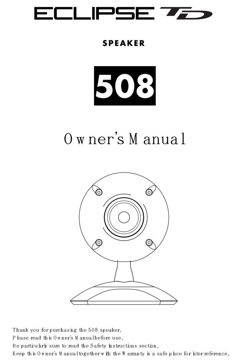 Eclipse TD 508 Manual de usuario