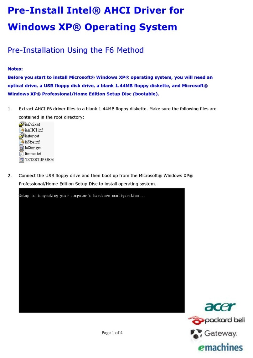 Acer AO533 Instrucciones de montaje