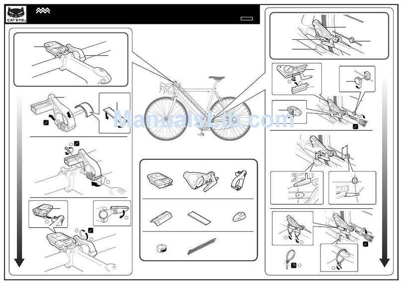 Cateye CC-CD300DW Manual de usuario