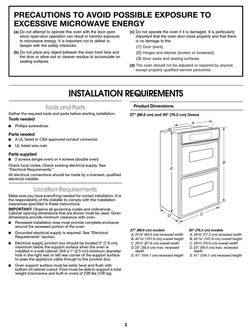 Whirlpool GSC308PRQ Manual de usuario