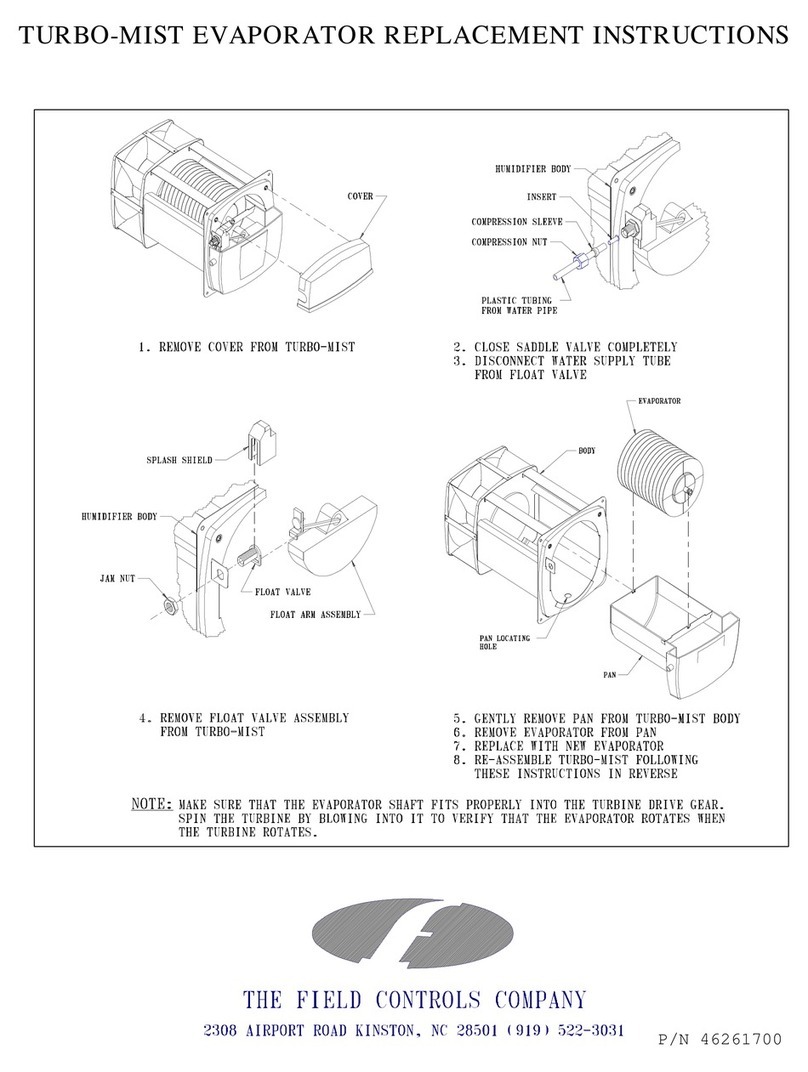 Field Controls 46261700 Guía