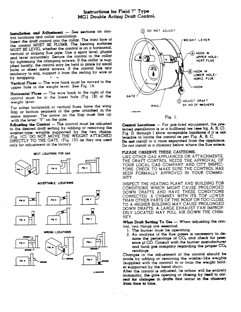 Field Controls 27028 Manual de usuario