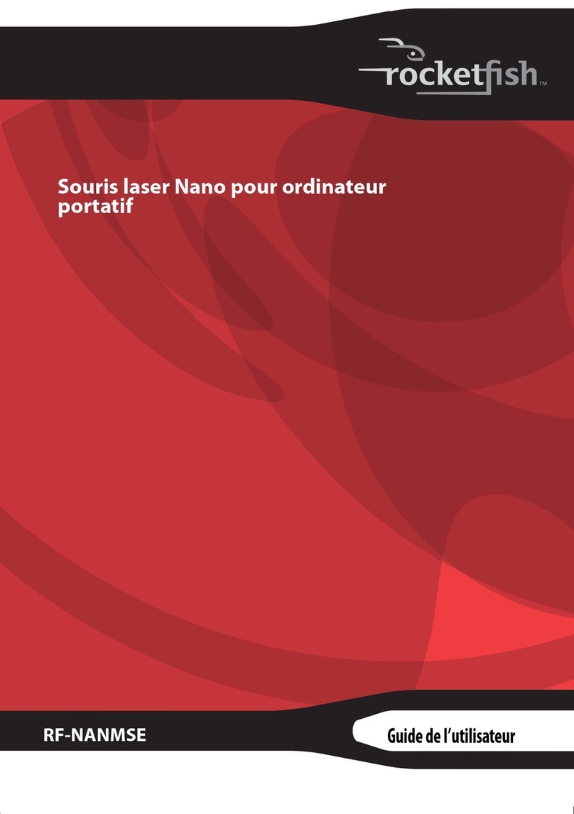 Rocket Fish RF-NANMSE Manual de usuario