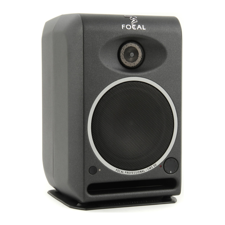 Focal CMS 50 - Manual de usuario