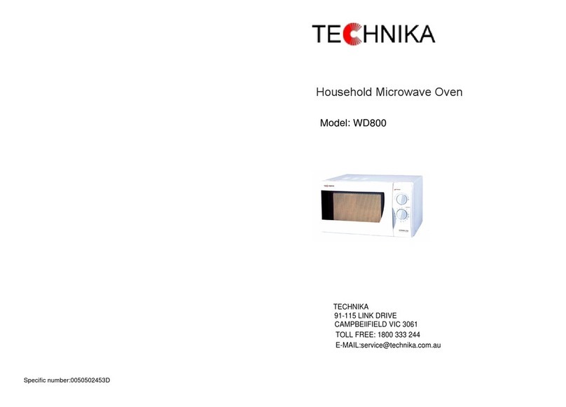 Technika WD800 Manual de usuario