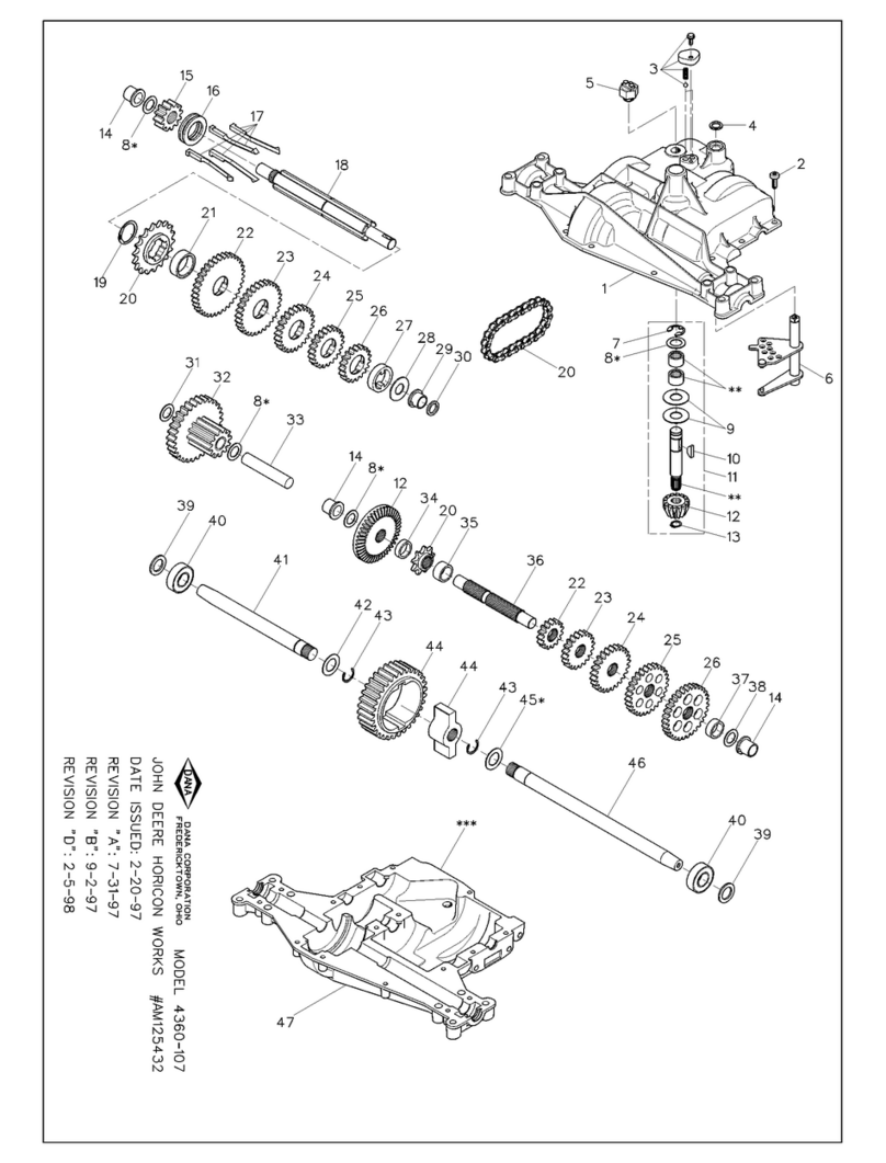 DANA 4360-107 Manual de usuario DANA 4360-107 Manual de usuario