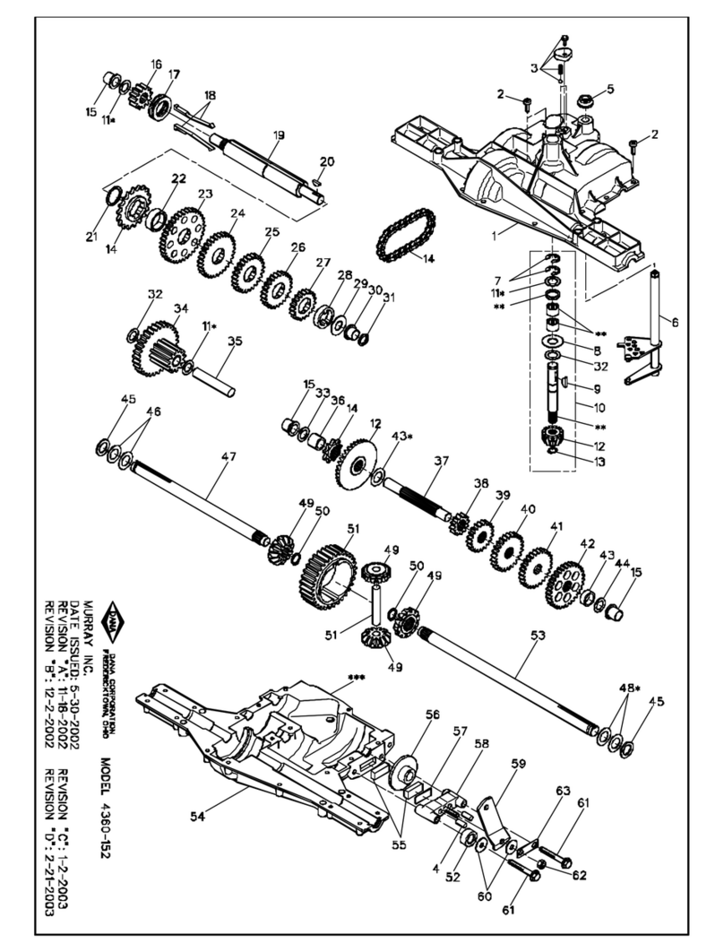 DANA 4360-152 Manual de usuario DANA 4360-152 Manual de usuario