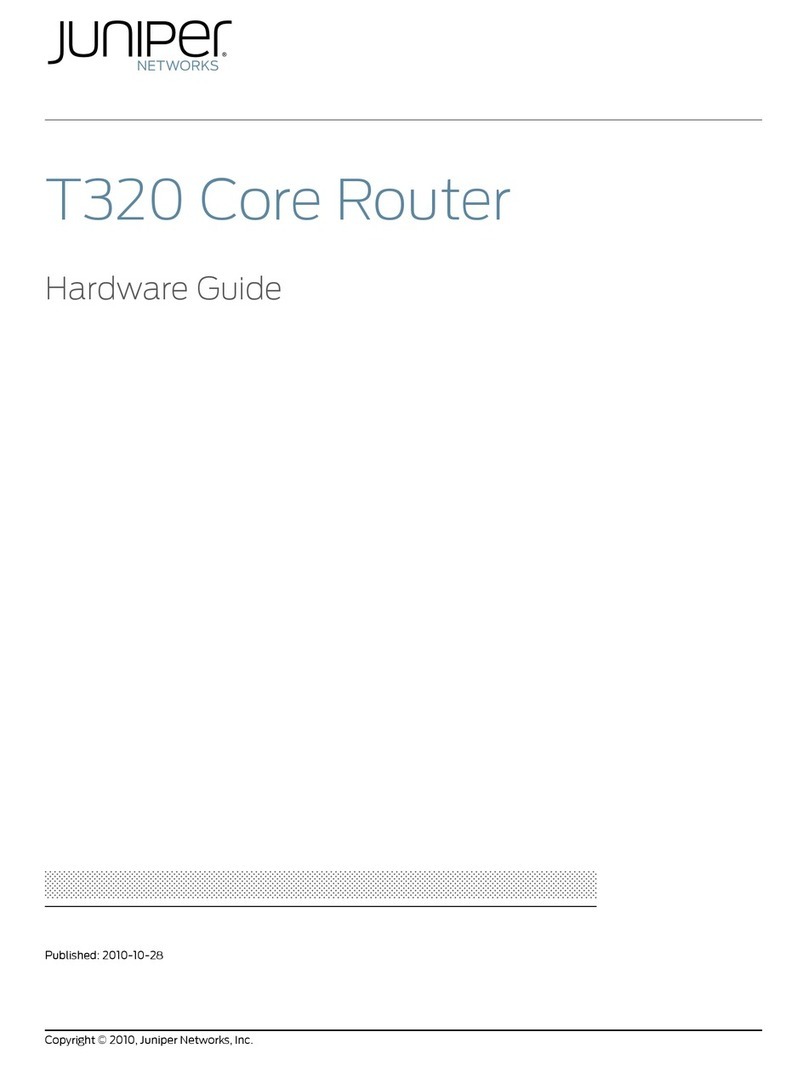 Juniper T320 Instrucciones de instalación