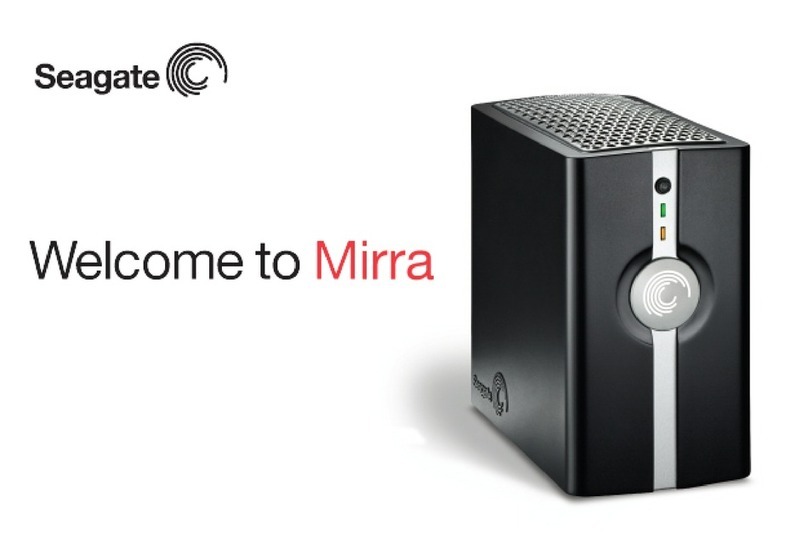 Seagate Mirra Manual de usuario