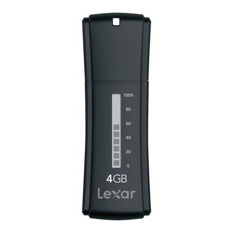 Lexar JUMPDRIVE SECURE II PLUS Manual de usuario