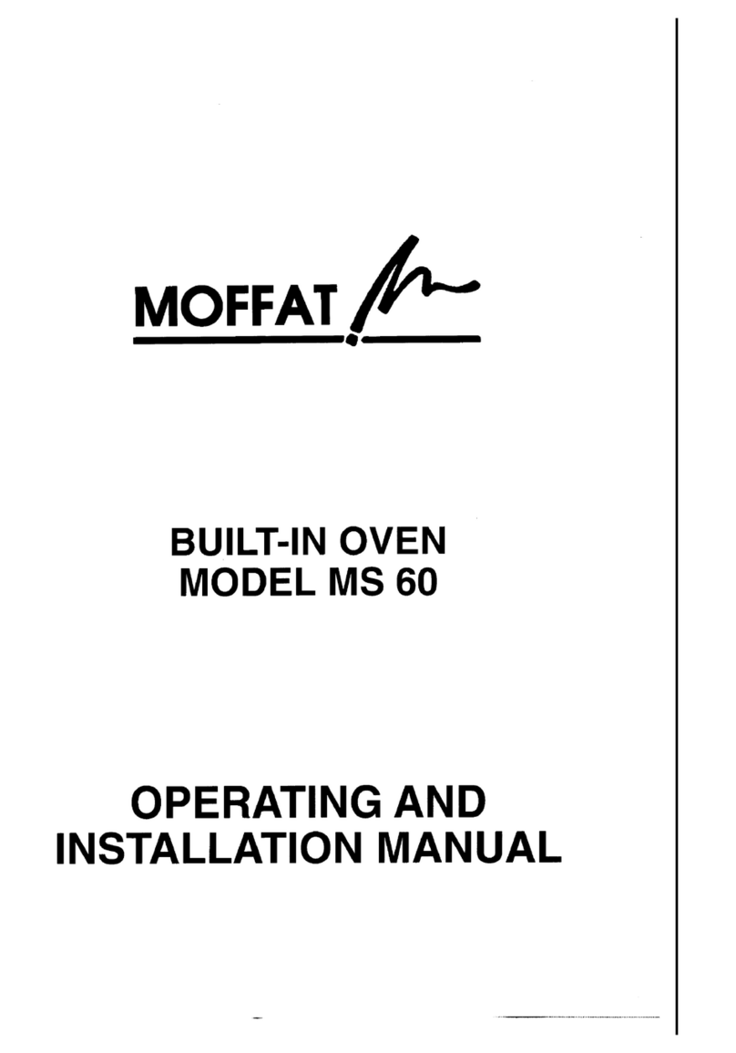 Moffat MS60B Hoja de especificaciones