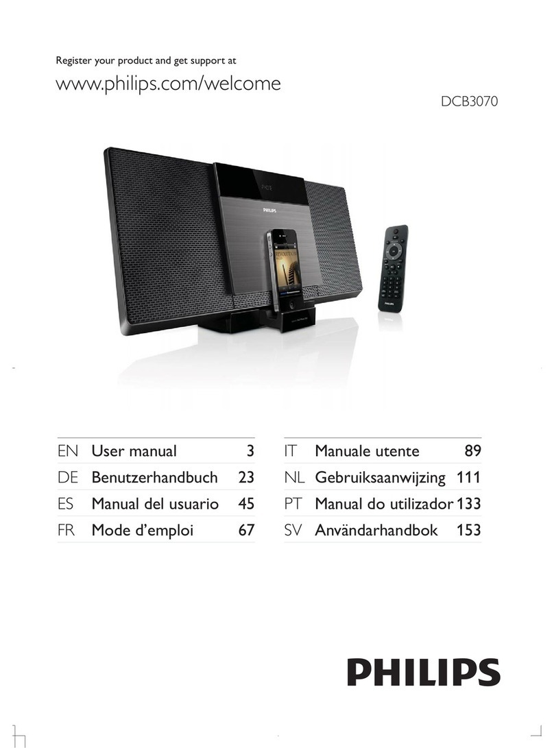 Philips DCB3070/10 Manual de usuario
