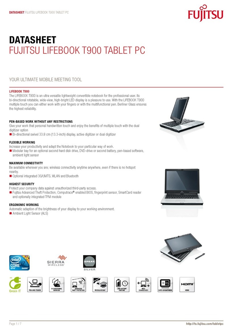 Fujitsu FPCM11752 Manual de usuario