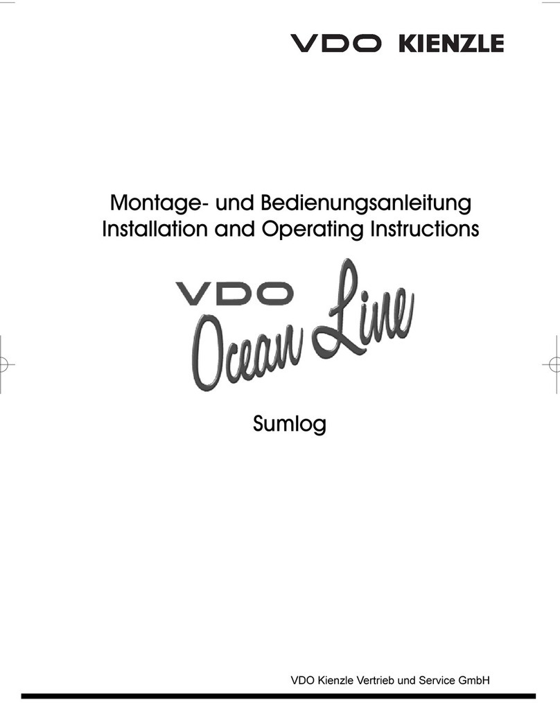 VDO SUMLOG Manual de usuario