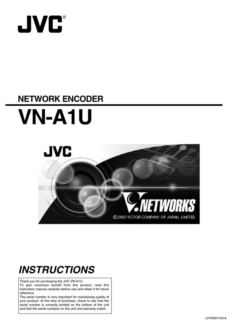 JVC VN-A1U - Network Encoder Manual de usuario