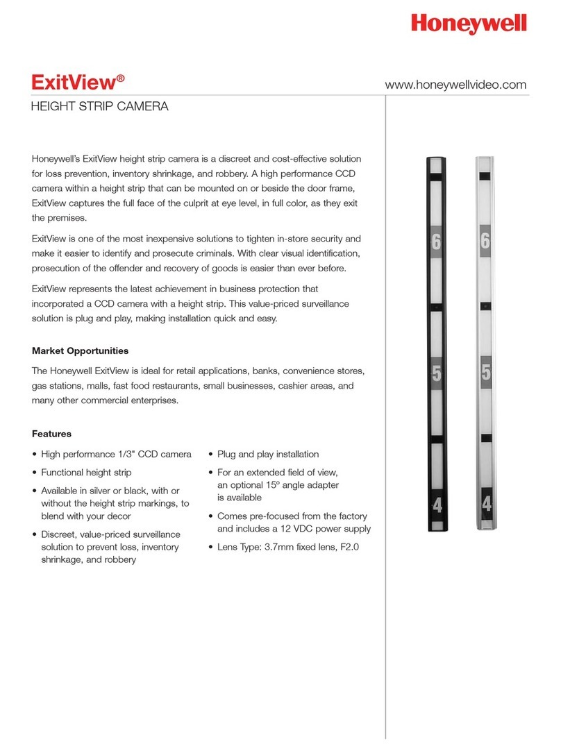 Honeywell ExitView HSB37NS Manual de usuario
