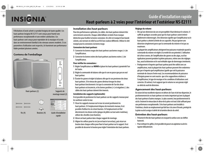 Insignia NS-E2111 Manual de usuario