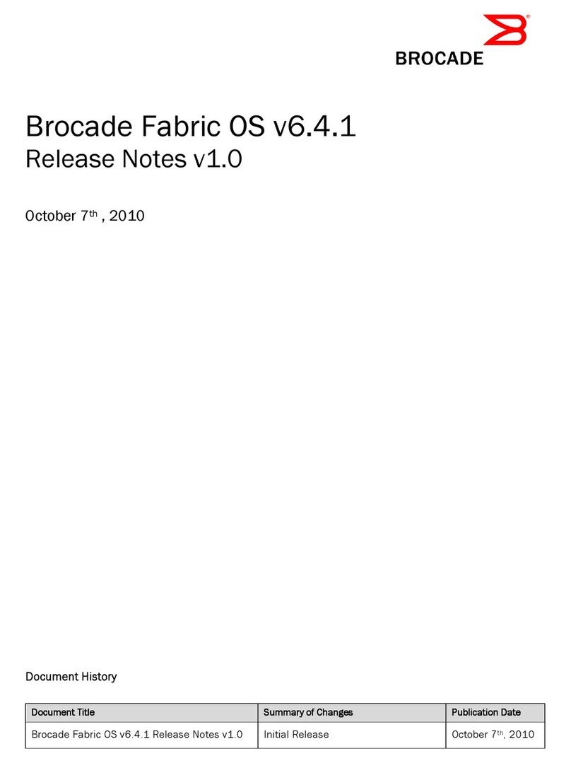 Brocade Communications Systems 8 Manual de instrucciones