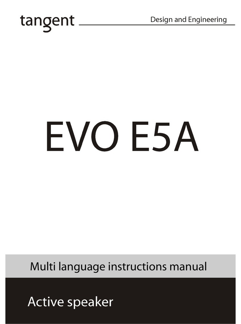 Tangent EVO E5A Manual de usuario