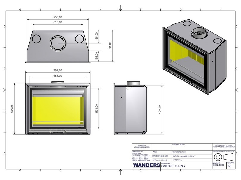 WANDERS SQUARE 75 Manual de usuario