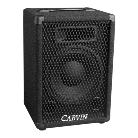 CARVIN 805 Manual de usuario
