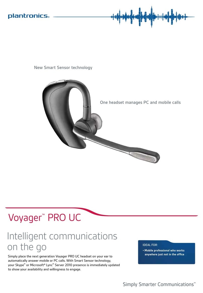 Plantronics B230-M Manual de usuario