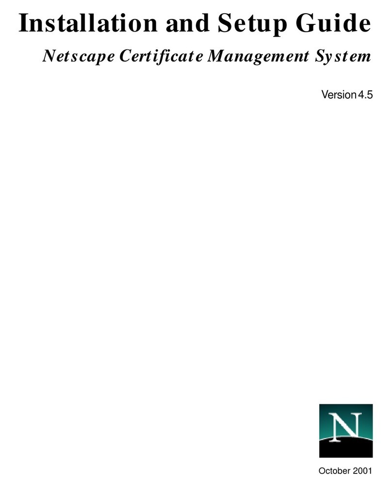 Netscape NETSCAPE MANAGEMENT SYSTEM 4.5 Instrucciones de montaje