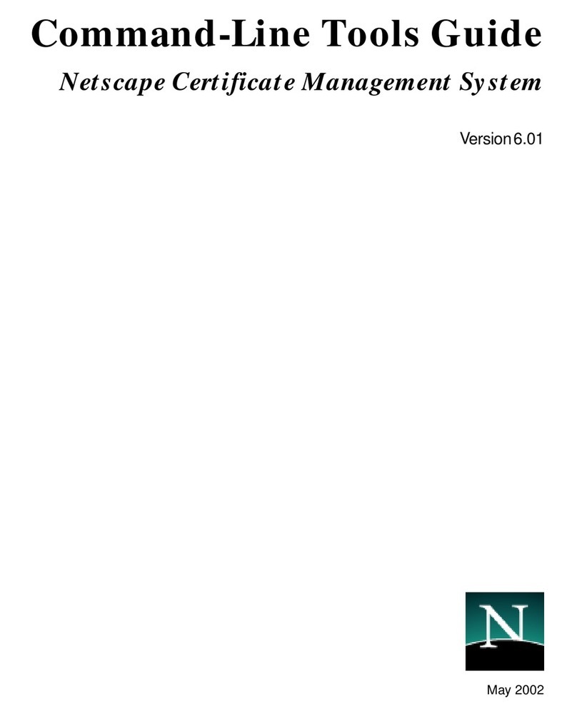 Netscape NETSCAPE MANAGEMENT SYSTEM 6.01 -... Manual de usuario