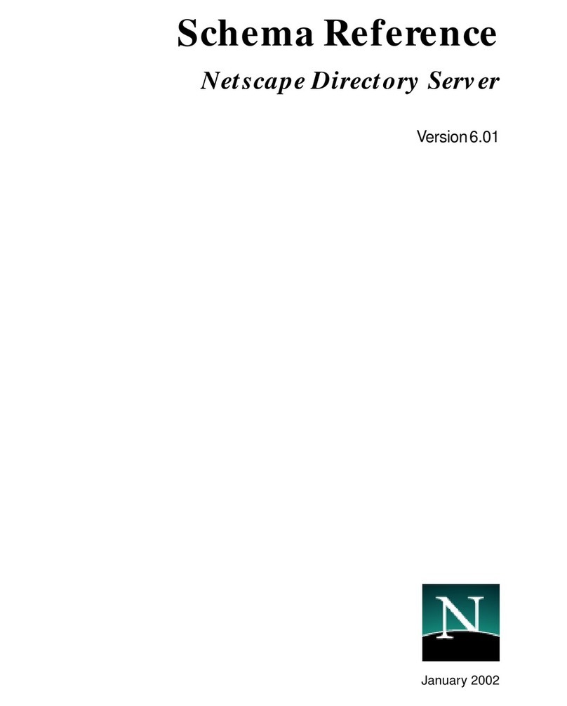 Netscape NETSCAPE DIRECTORY SERVER 6.01 Manual de servicio Netscape NETSCAPE DIRECTORY SERVER 6.01 Manual de servicio
