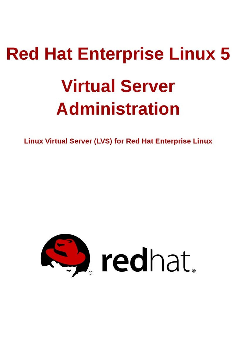 Red Hat ENTERPRISE LINUX 5 - VIRTUAL SERVER... Manual de usuario