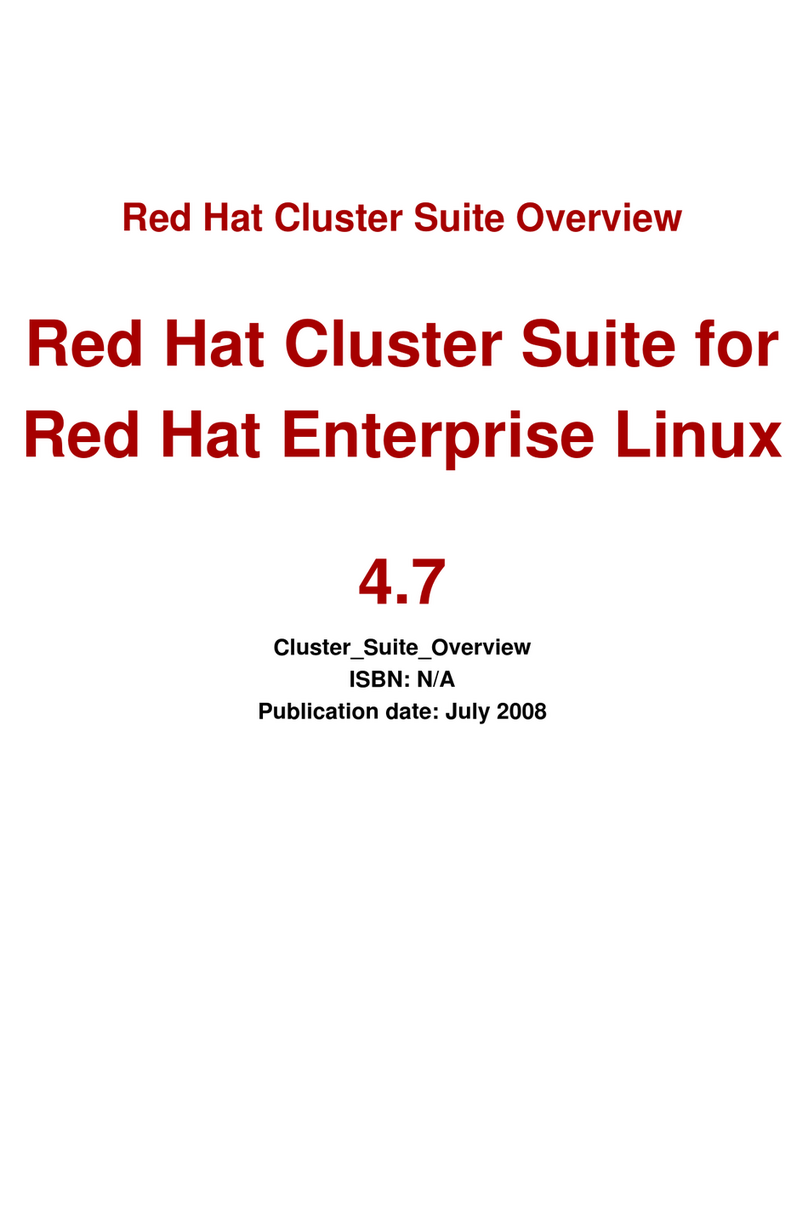 Red Hat CLUSTER SUITE FOR ENTERPRISE LINUX 4.7 Guía de instalación