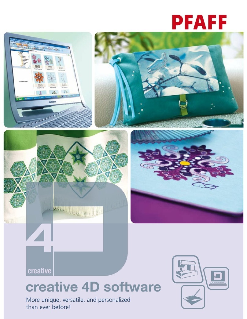 Pfaff CREATIVE 4D Manual de usuario