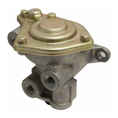 BENDIX SR-1 SPRING BRAKE VALVE Manual de usuario