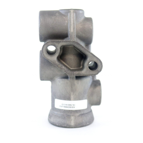BENDIX TP-3 TRACTOR PROTECTION VALVE Manual de usuario